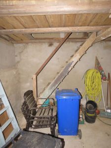 Treppenaufgang zur Scheune