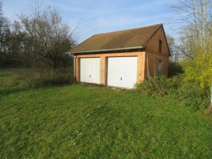 Doppelgarage in Ziegelmassivbauweise