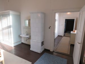 Kamin im Schlafzimmer, Westflügel