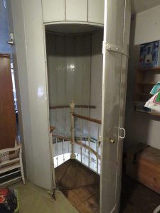 Zugang zur Wendeltreppe