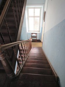 Treppenhaus im OG Westflügel