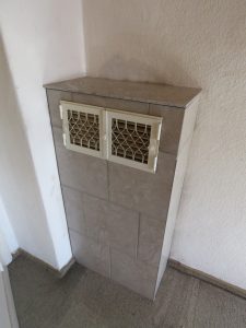 Warmluftschacht ins DG