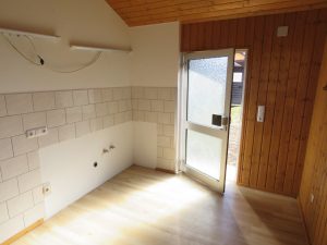 Zugang in das Gartenhaus