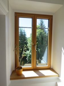 neue Fenster in Holz-Alu