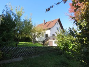 Blick zum Haus